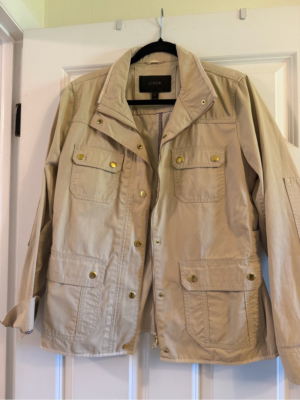 J. Crew Women's Utility Field Jacket in Khaki